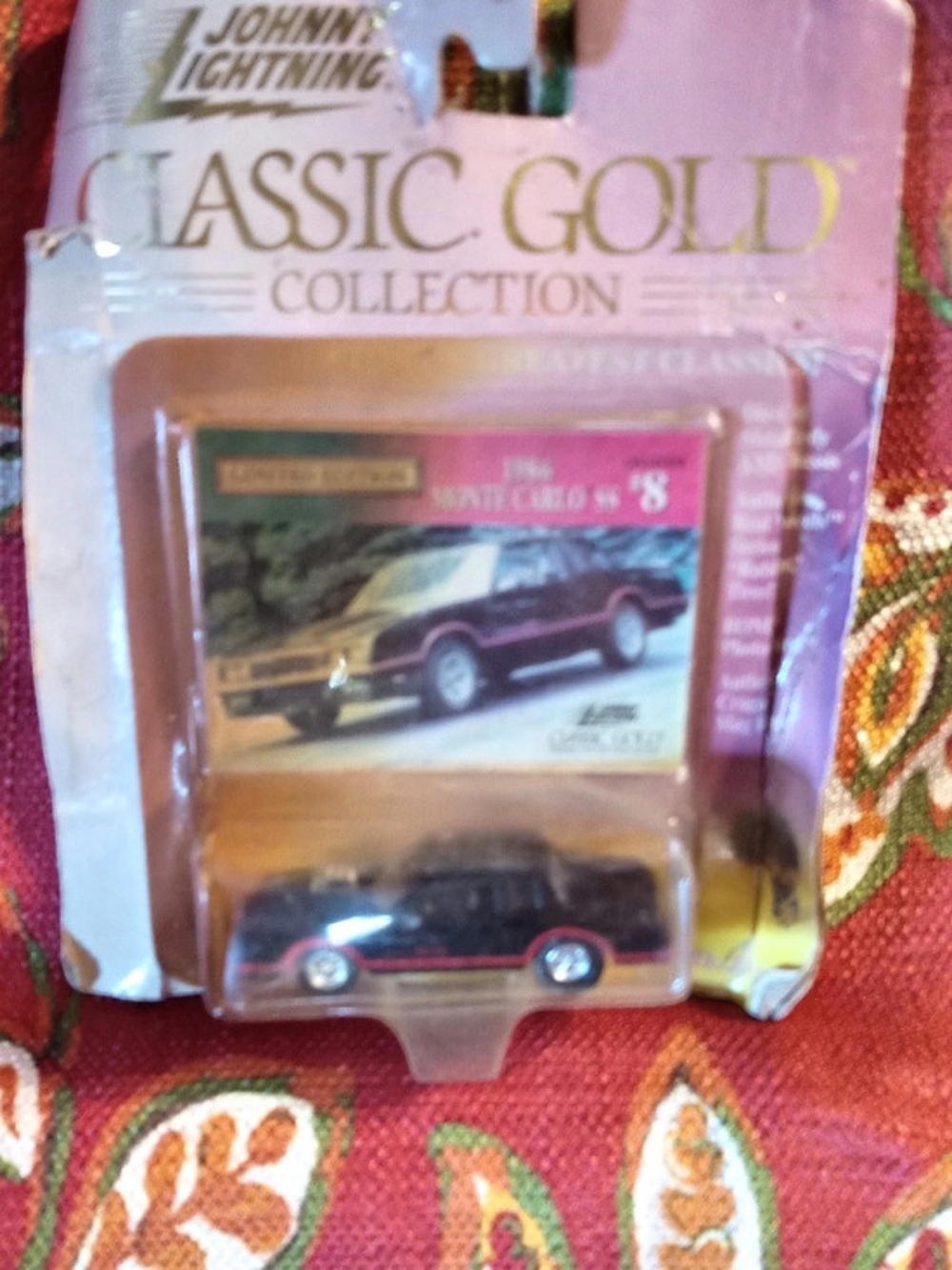 Johnny Lightning 1980 Chevrolet Monte Carlo Classic Gold Collection Die-Cast Car
